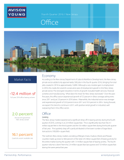 New Jersey Market Overview (Q4 2016)