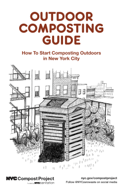 Outdoor Composting Guide