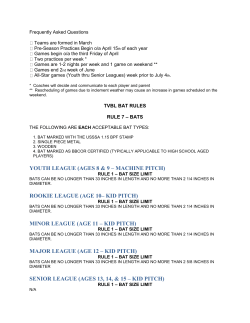 FAQs - Thornapple Valley Baseball League