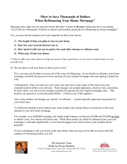 How to Save Thousands of Dollars When