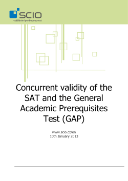 Concurrent validity of the GAP and the SAT