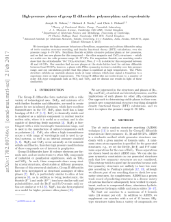 High-pressure phases of group II difluorides