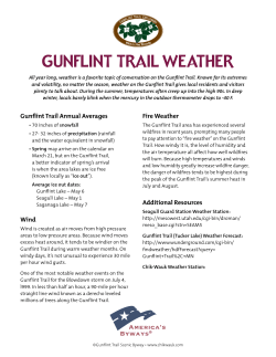 GUNFLINT TRAIL WEATHER