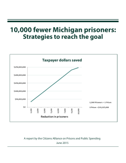 10000 fewer Michigan prisoners