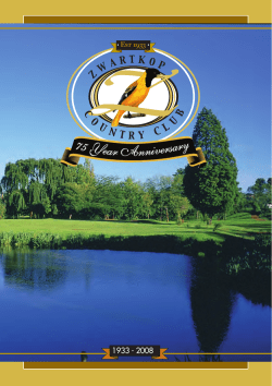 here - Zwartkop Country Club