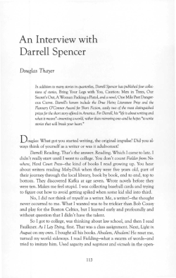 An Interview with Darrell Spencer - Dialogue: A Journal of Mormon