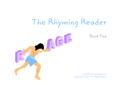 The Rhyming Reader