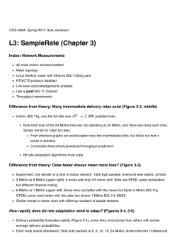 L3: SampleRate (Chapter 3)