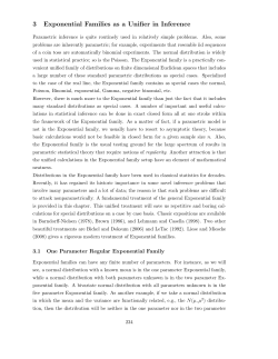 3 Exponential Families as a Unifier in Inference