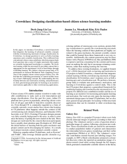 Crowdclass: Designing classification