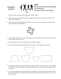 Geometry - Blaine School District