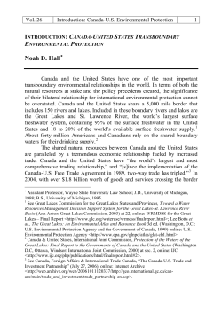 Canada-United States Transboundary
