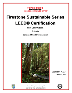 LEED&reg; Guide Book - Firestone Building Products