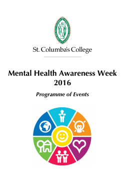 Mental Health Awareness Week