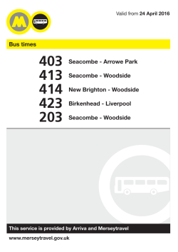 from 24 April 2016 - Weatherhead High School