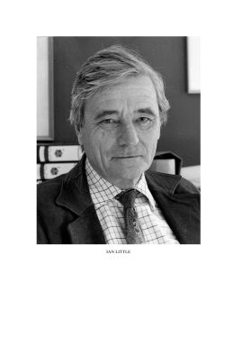 Ian Malcolm David Little 1918&ndash;2012 (Memoirs XIII)