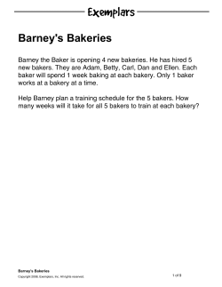 Barney`s Bakeries