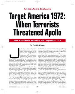 When Terrorists Threatened Apollo