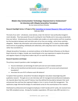 Modern Day Communication Technology: Empowerment or