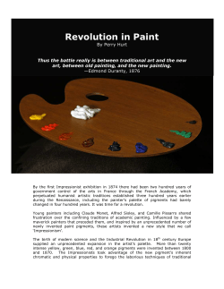 Revolution in Paint