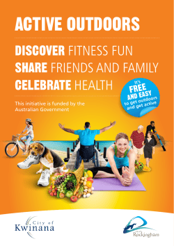 active outdoors - City of Kwinana