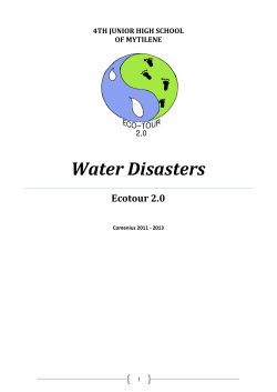 Water Disasters
