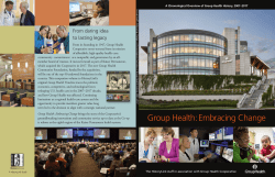 Group Health: Embracing Change