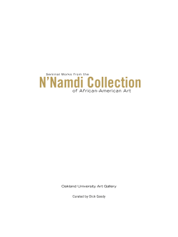 N`Namdi Collection - OUR@Oakland