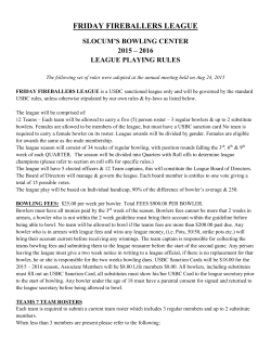 friday fireballers league