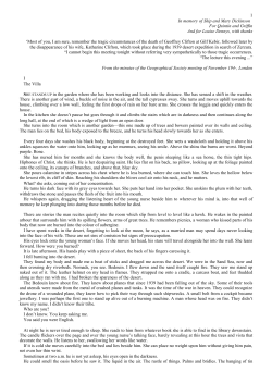 The English Patient- Novel