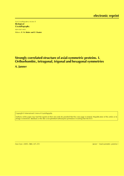 Strongly correlated structure of axial