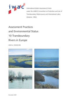 Ten Transboundary Rivers in Europe