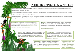 INTREPID EXPLORERS WANTED!