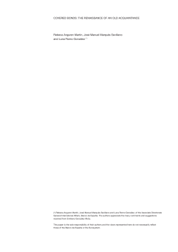 Covered bonds: the renaissance of an old