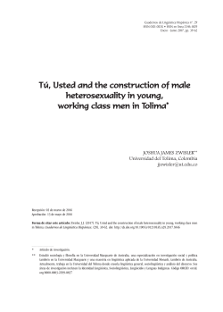 Cuaderno de Ling&uuml;&iacute;stica 29.indd - portal de revistas uptc