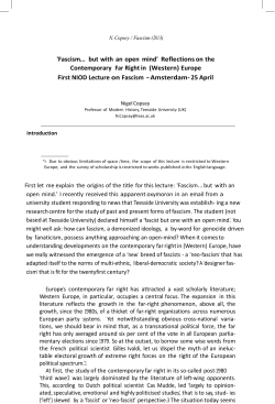 Fascism... but with an open mind