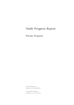 00 ninth progress report 24/3