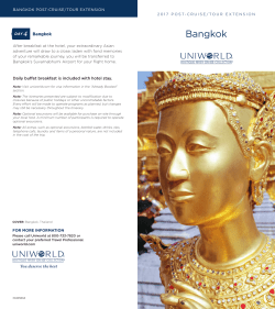 Bangkok - Uniworld