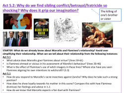 Act 5.2: Why do we find sibling conflict/betrayal/fratricide so shocking