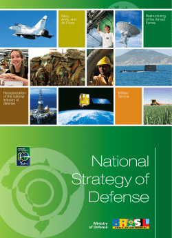 National Strategy of Defense