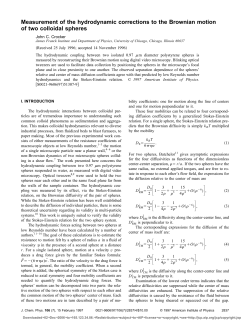 Measurement of the hydrodynamic corrections to the Brownian