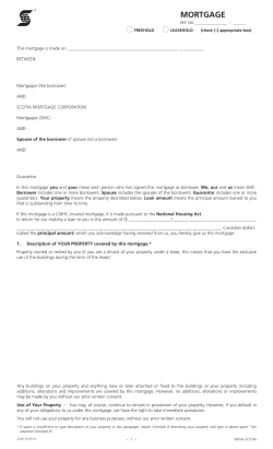 Fixed Rate Mortgage Charge (2344118 - 05/14) | PDF