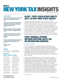 new york tax insights