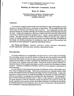 to appearin JournalofManagementInformationSystems