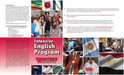Intensive English Program - Western Wyoming Community College