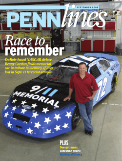 DuBois-based NASCAR driver Benny Gordon fields memorial car in