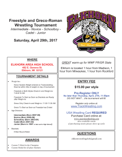 Freestyle and Greco-Roman Wrestling Tournament