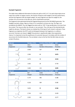Example Fragments