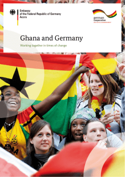 Ghana and Germany - Deutsche Botschaft Accra