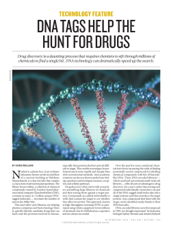 dna tags help the hunt for drugs